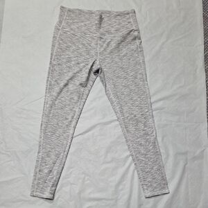 Athleta Gray Heather Performance Leggings